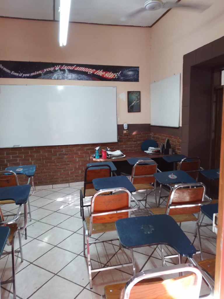 Aula y clases del Instituto Oxford